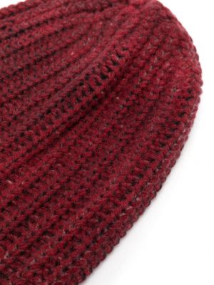 Pletený čepice s přechodem barev Avant Toi červený