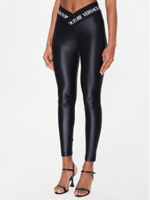 Versace Jeans Couture Legíny 74HAC113  Slim Fit - Černá