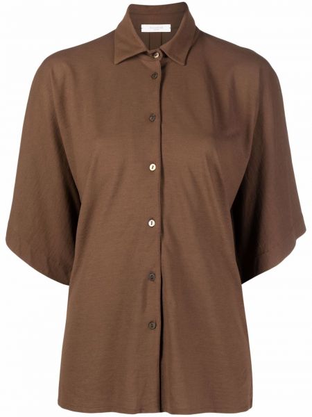 Рубашка Zanone, коричневая