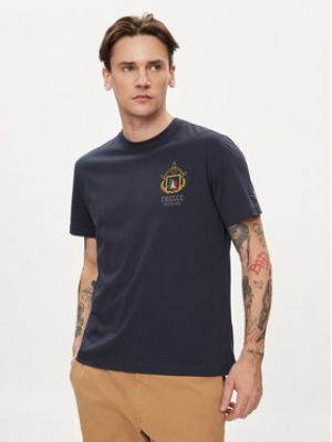 T-shirt Aeronautica Militare bleu