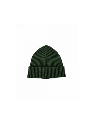 Dzianinowa czapka polarowa C.p. Company zielona