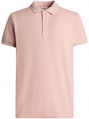 Polo krekls ar izšuvumiem Bally rozā