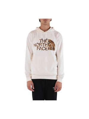 Sweter z kapturem The North Face biały