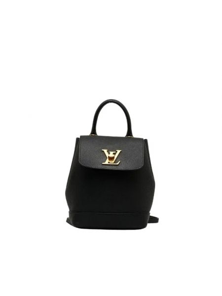 Plecak skórzany Louis Vuitton Vintage czarny