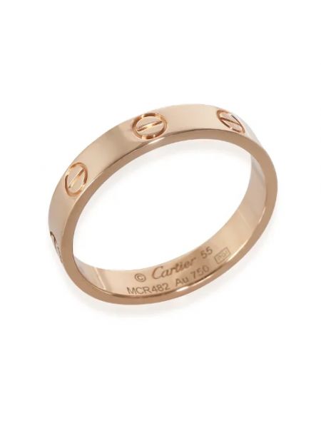 Retro anillo de oro rosa Cartier Vintage
