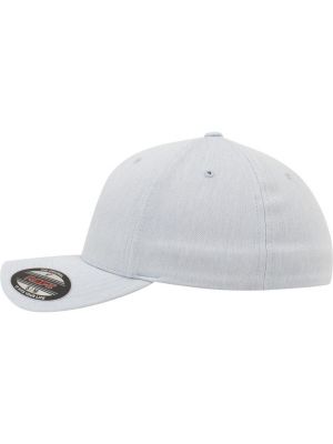 Melanžinis kepurė su snapeliu Flexfit pilka