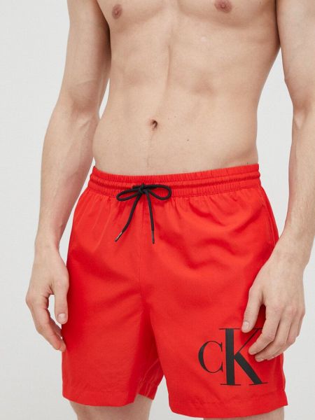 Szorty Calvin Klein Underwear czerwone