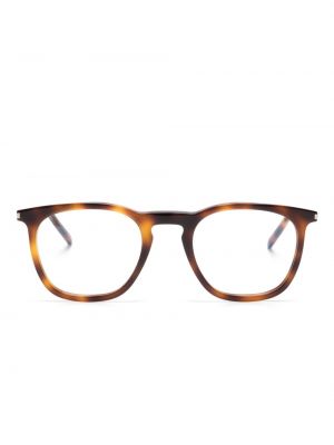 Очила Saint Laurent Eyewear кафяво