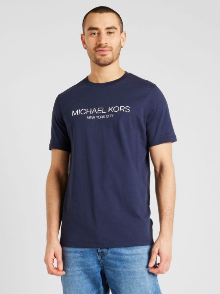 Marškinėliai Michael Kors mėlyna
