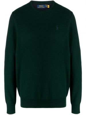 Maglione ricamata Polo Ralph Lauren verde