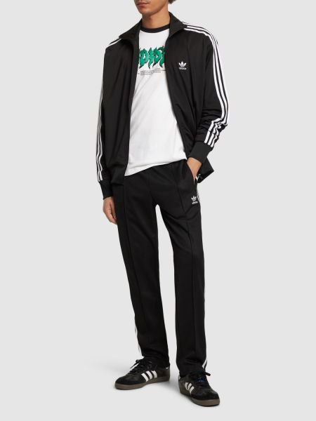 Pamuk pantolon Adidas Originals siyah