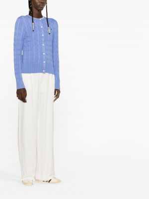 Plisované květinové kalhoty s potiskem Polo Ralph Lauren