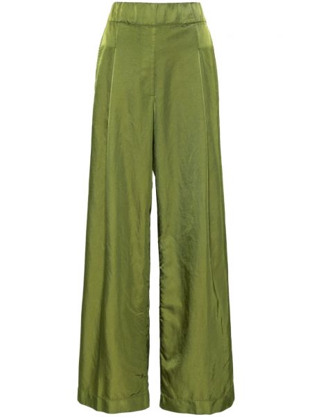 Pantaloni impermeabili Dries Van Noten verde