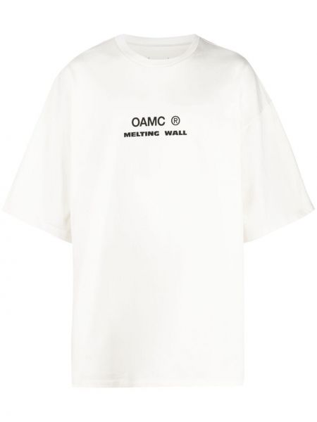 Camiseta con estampado Oamc blanco