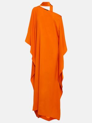 Dlouhé šaty Taller Marmo oranžové