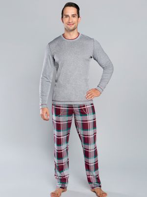 Pantaloni cu imagine cu mâneci lungi melange Italian Fashion