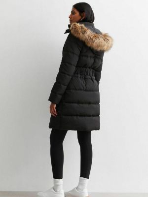 Зимнее пальто New Look черное