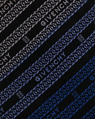Corbata de tejido jacquard Givenchy negro