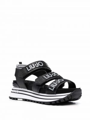 Sandales à imprimé Liu Jo noir