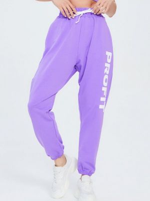 Спортивные штаны Profit фиолетовые