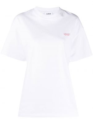 Тениска с принт Soulland бяло