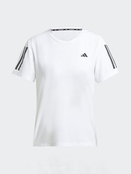 Bežecké priliehavé tričko Adidas biela