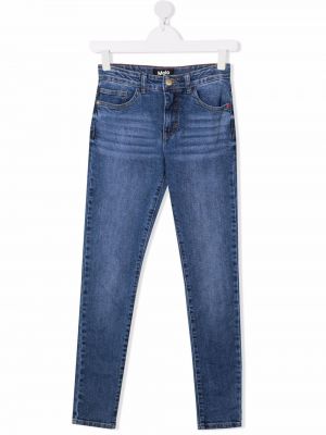 Straight jeans for jenter Molo blå