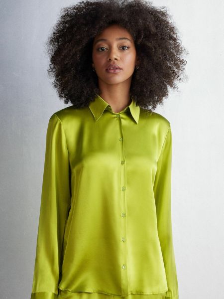 Блузка с длинным рукавом Intimissimi зеленая