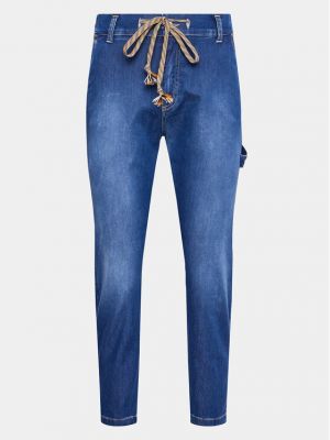 Jeans boyfriend Please bleu