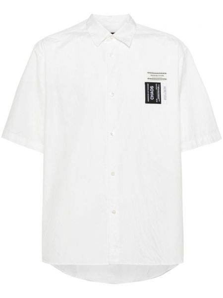 Памучна риза Undercover бяло