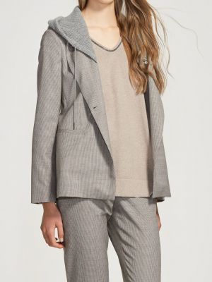 Пиджак Fabiana Filippi серый