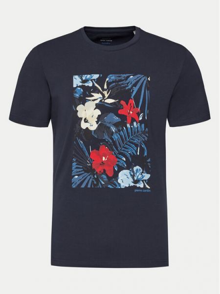 T-shirt Pierre Cardin bleu