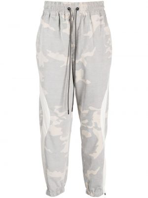 Cord sporthose mit print mit camouflage-print Mostly Heard Rarely Seen