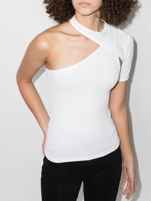 T-shirt asymétrique Rta blanc