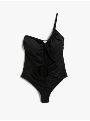 Bikini asymetryczny Koton czarny
