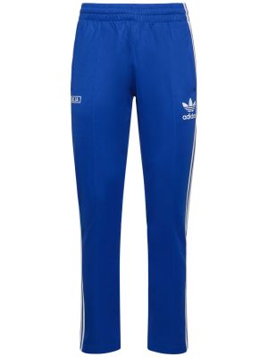 Spodnie Adidas Performance niebieskie
