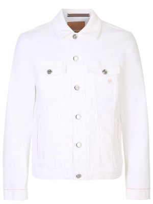 Белая джинсовая куртка Jacob Cohen