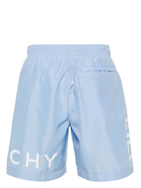 Shorts à imprimé Givenchy bleu