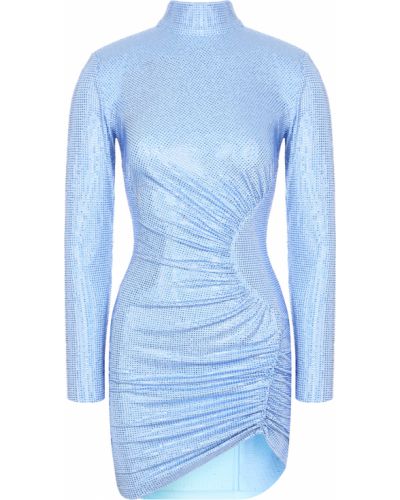 Вечернее платье из вискозы Sol Angel Ann голубое