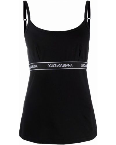 Top Dolce & Gabbana negro