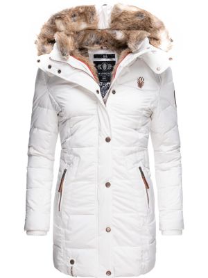 Зимно палто Marikoo бяло