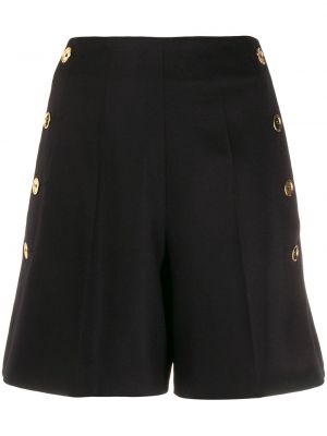 Pantalones cortos con botones Patou negro