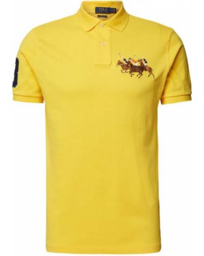 T-shirt Polo Ralph Lauren, żółty