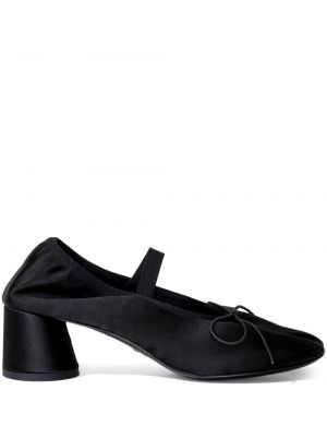 Pantofi cu toc cu funde Proenza Schouler negru