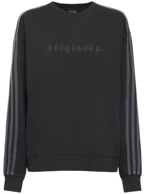 Hanorac oversize Adidas Originals negru