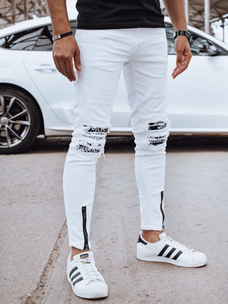 Παντελόνι Dstreet λευκό