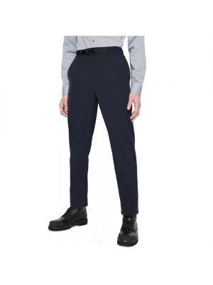 Spodnie slim fit Armani Exchange niebieskie