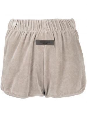 Velur shorts Fear Of God Essentials grå