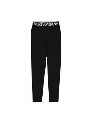 Leggings in jersey Dolce & Gabbana nero