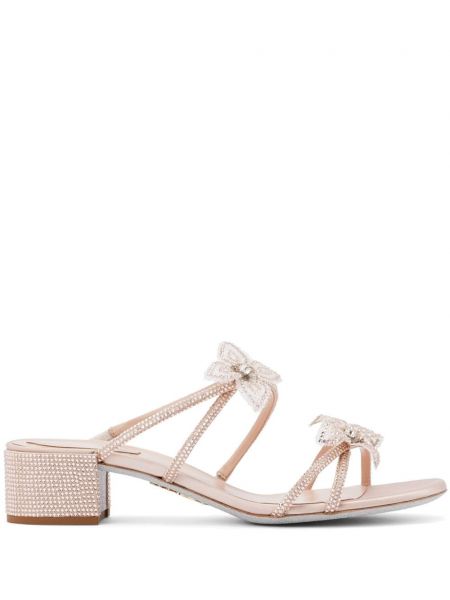 Satin mules Rene Caovilla